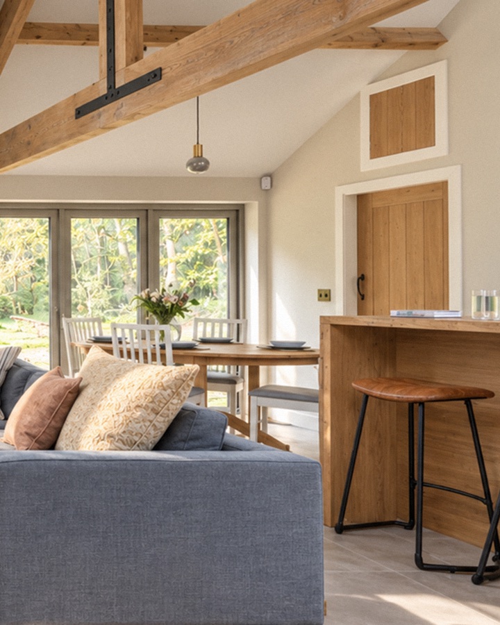 Neptune furnishings in the sunlit sitting room