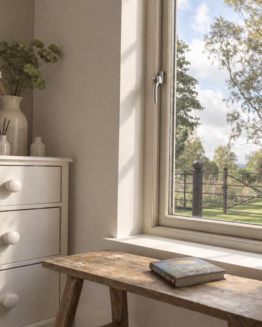 A window onto the garden